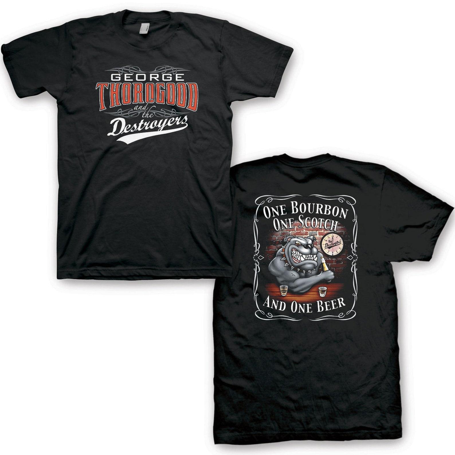 George Thorogood One Bourbon T-Shirt M