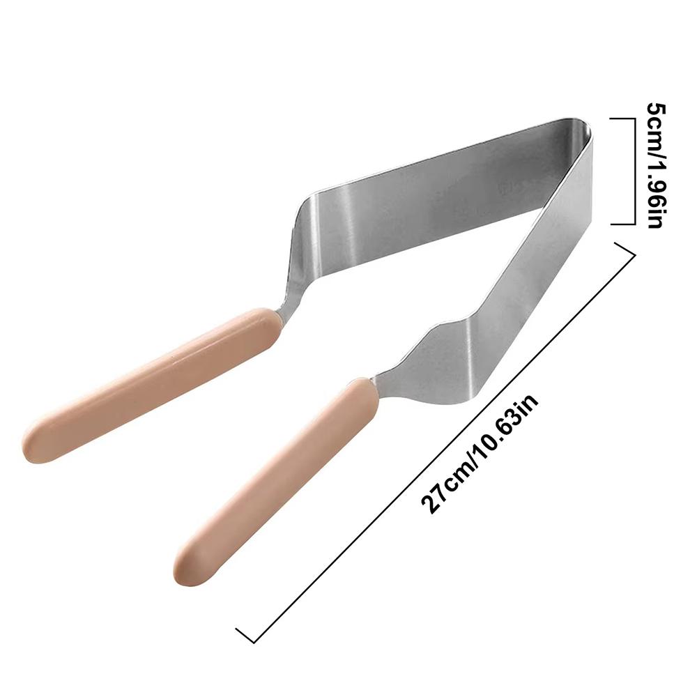 Stainless Steel Cake Lifter Set Triangle Slicing Server Easy To Clean Birthday Kitchen Tools for Even Portions Non-Scratch
