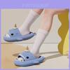 Ice Cream Shark Slippers For Men Women Summer Thick Sole Antislip Shock Absorption Comfortable