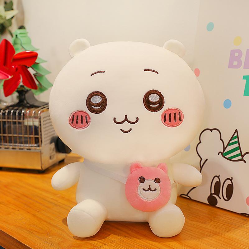 

Internet celebrity popular doll Xiaohaji Yiusaki plush toy gives children birthday gifts 32cm~0.5kg белый