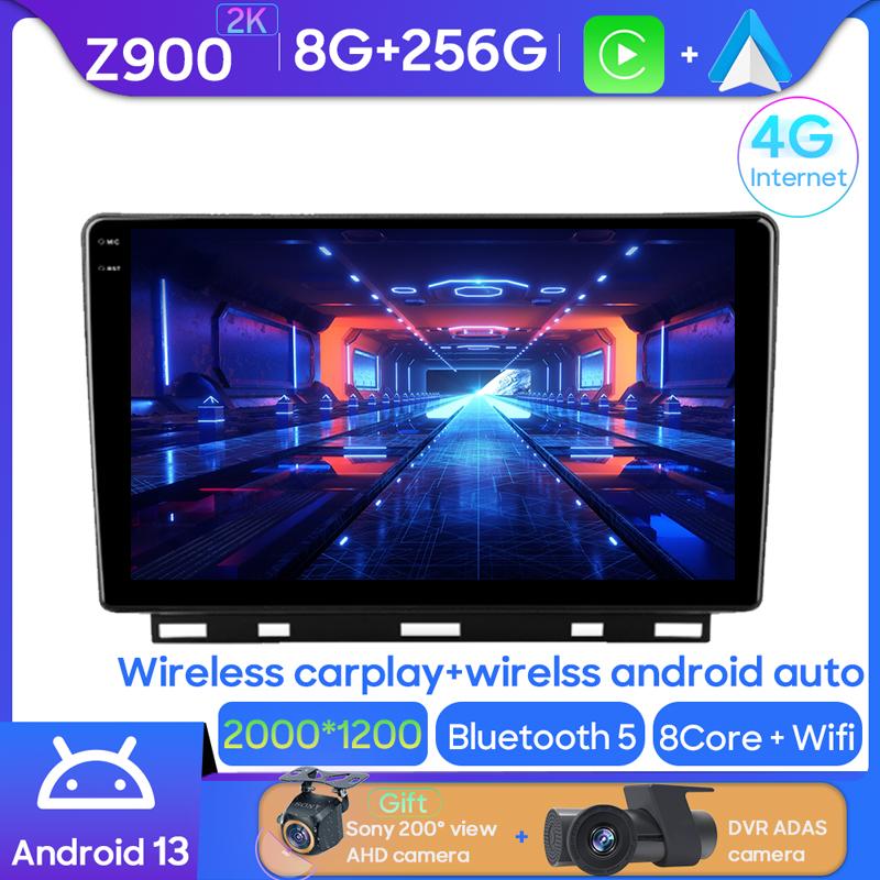 Android Multimedia For Renault Clio 5 Lutecia 2019 - 2021 Car Stereo CPU Radio QLED Player Navigation BT HDR Screen Dash Cam 5G