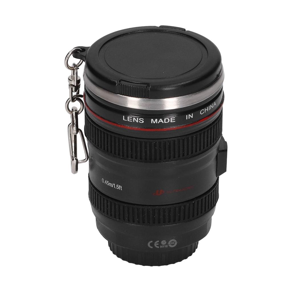 100ml Camera Lens Cup Stainless Steel EF 24‑105mm F 4.0L USM Lens Coffee Mug for Photography Lover