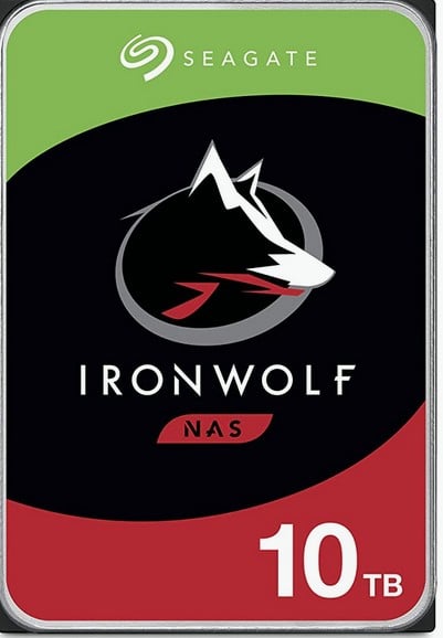 Seagate IronWolf ST10000VN000 Internal Hard Drive 10 TB 3.5 inches