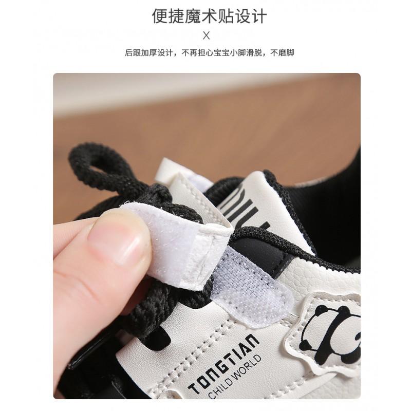 Kids Low-Top Casual Sneakers Boys Girls Soft Rubber Sole Schoolwear