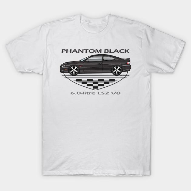 Men Black Print T-shirt Phantom Black No-Cut Transfer Paper Print Cotton Tshirt XL