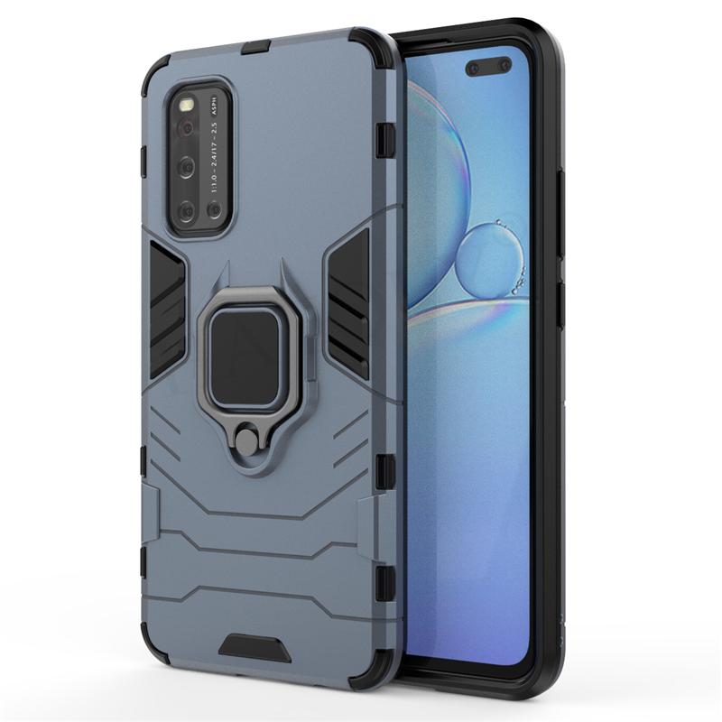 Für Vivo V19 Hülle Abdeckung Für Vivo V17 V15 V11 Pro Magnetischer Ringhalter Silikon Panzer Handy Bumper Rückseite Abdeckung Hülle Für Vivo V19