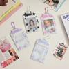 Kawaii Star 3 Inch Postcard Holder Postcards Album Colorful Card Storage Photo Bag Kpop Idol Card Collect Organizer Stationery