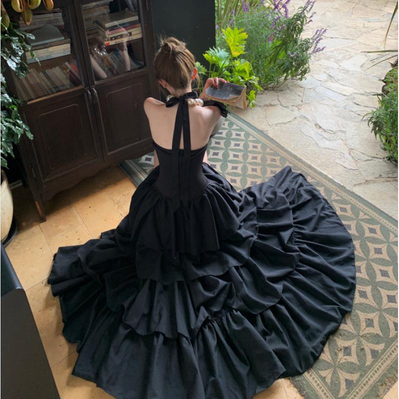 1011 Premium Irregular Princess Dress Romantic