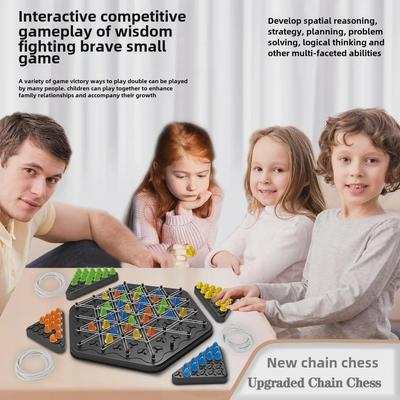 Multiplayer Interactive Chess Puzzle Desktop Toy