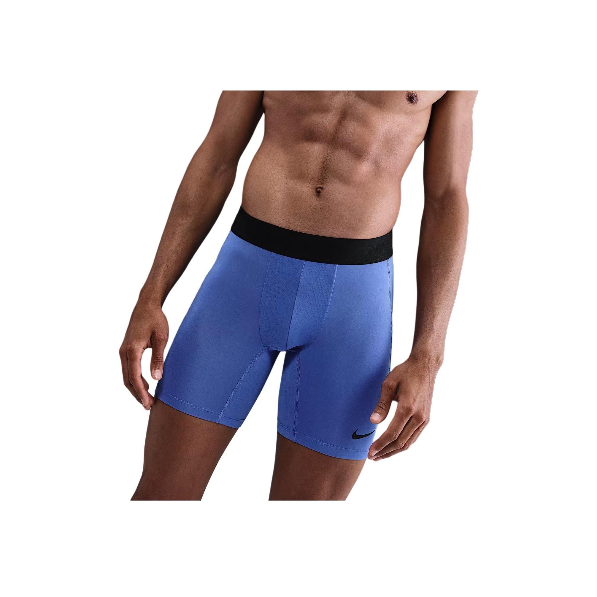 Nike Logo Slim Fit Three-Quarter Sports Shorts Men shorts Comet-Blue FB7958-411 S