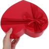 Empty Heart Shaped Box: Present Decorative Boxes with Lids for Valentines Day, Wedding, Bridal Shower, Anniversary, Birthday Party Goodie Boxes