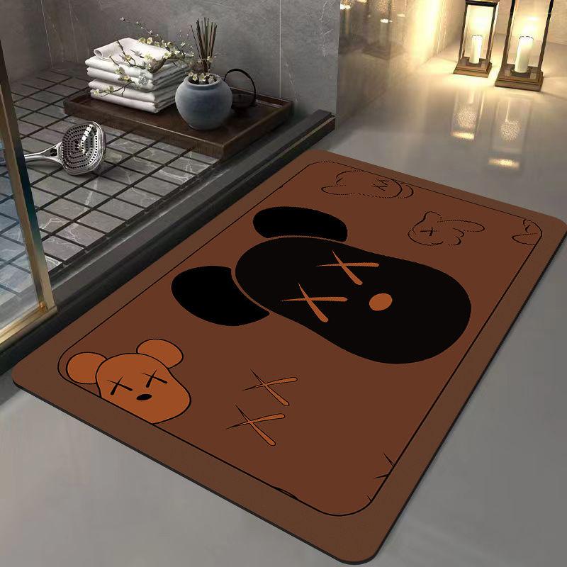 Diatom Ooze Cuscinetti assorbenti Tappetino per WC domestico Tappetino per bagno Tappetino antiscivolo per bagno