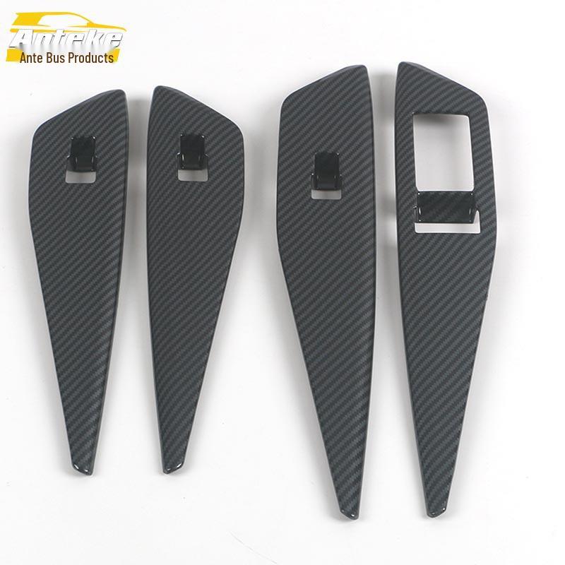 Decorative Frame for ID.4X Lifter Switch: Fits 21 Models – Window Armrest Switch Button Sequin Accessory