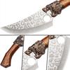 Multifunctional Hand Forged Kitchen Knives BBQ Meat Cleaver Fruit Vegetable Knife Professional Stainless Steel Knife Scissor