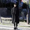 Men's Woolen Mid-Length Trench Coat with Cotton Padding – 2025 Autumn/Winter Style
