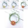 Stylish Ins Women Daisy Hair Rope Featuring Korean Rubber Band And High-elastic Design
