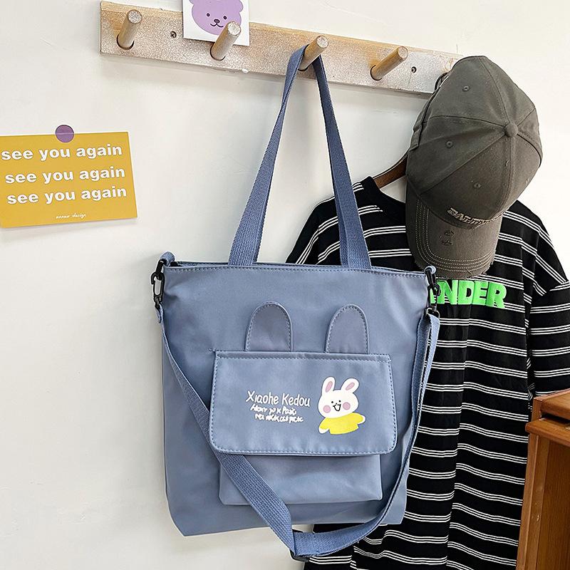 

Women s bag nylon shoulder bag new student trend fashion messenger bag синий