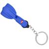 Stylish Silicone Scuba Diver Keychain Elegant Dive Fin Keychain Accessory Flipper Keyrings Bag Decoration for Divers