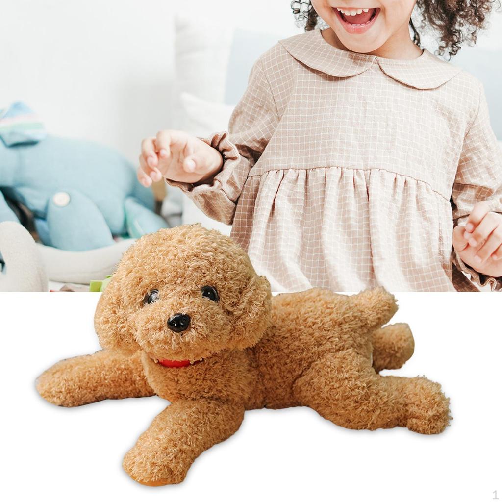 Doggy Stuffed Animal Toy Plush Toys Realistic Huggable Early Education Soft Animals for