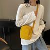 Canvas Small Bag, Women's Crossbody Light Shoulder Bag 2025 New Summer Small Fresh and Cute Student Small Square Bag