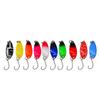 20Pcs Fishing Spoons Lures Sequins Baits Casting Fishing Lures Baits Fishing Lures Spinner Baits Metal Spoon Fish Lures