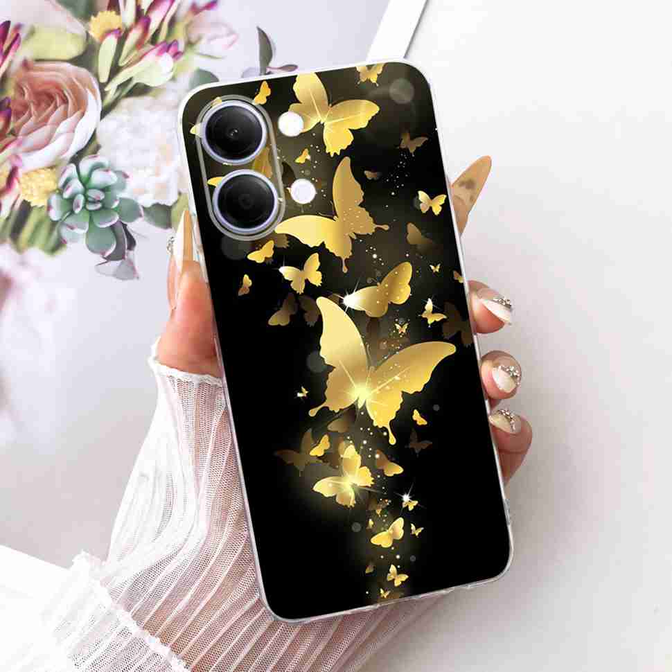 For vivo Y05 4G 6.74" Case Simple Cute Cartoon Cat Rabbit Silicone TPU Back Cover For Vivo y05 VIVO Y 05 4G Phone Cases Bumper