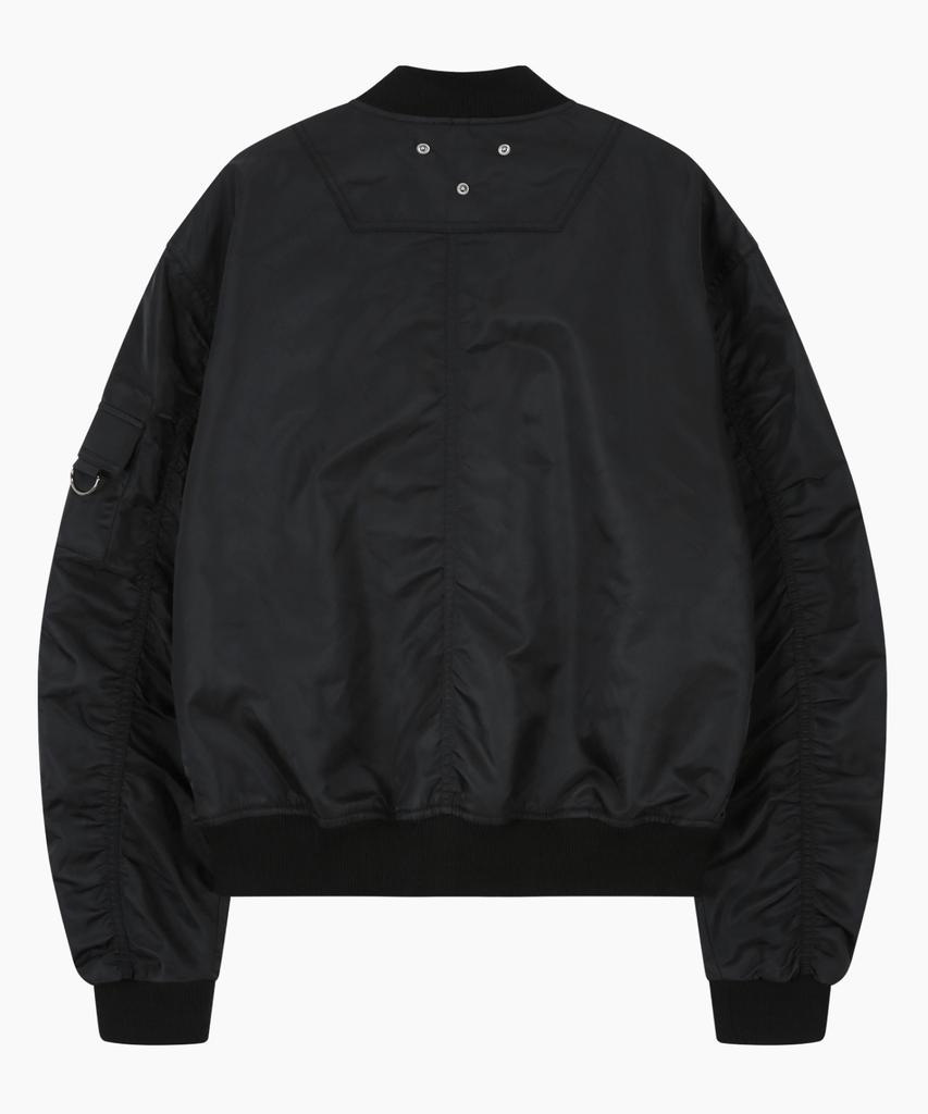 Eyeunderstand Flight Ma-1 Utility Jacket (Black)