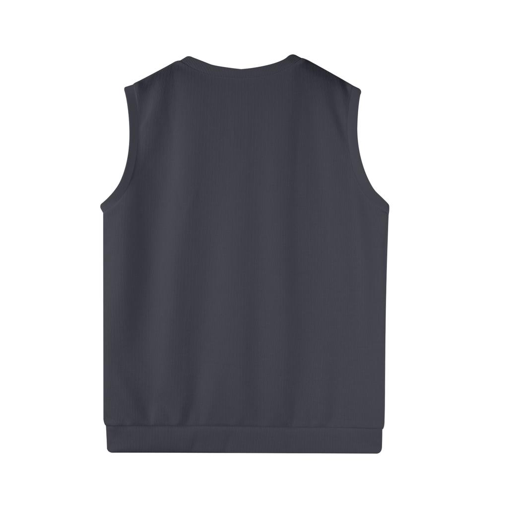 Men's V-neck Vest Sleeveless Knitted Pullover
