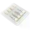 1/12 Dollhouse Mini Lighting Accessories 4Pcs Transformer Socket Wire Kit Model Home Decor Pretend Play Toys for Kids