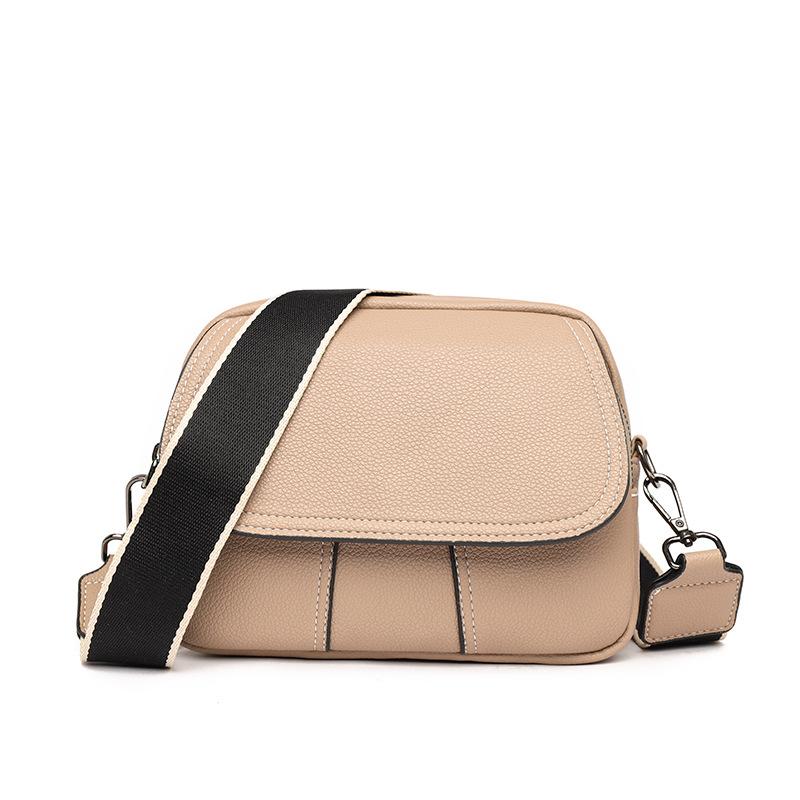 

Тренд 2025 Новый тренд Мода Универсальная маленькая квадратная сумка Однотонная Легкая роскошь На плечо Кроссбоди Женская сумка хаки