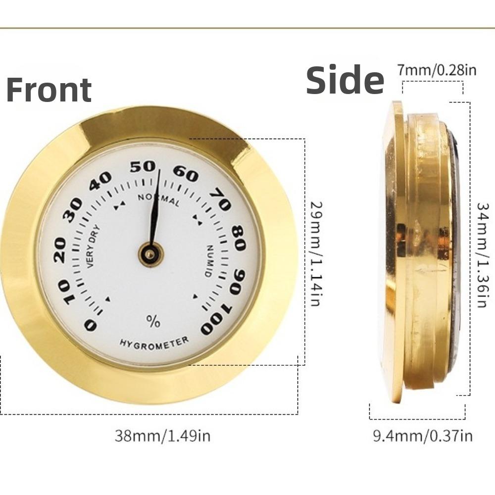Leicht ablesbares mechanisches Hygrometer Direkte Stiftmontage Feuchtigkeitsmesser Feuchtigkeitsmesser Haushaltsgebrauch