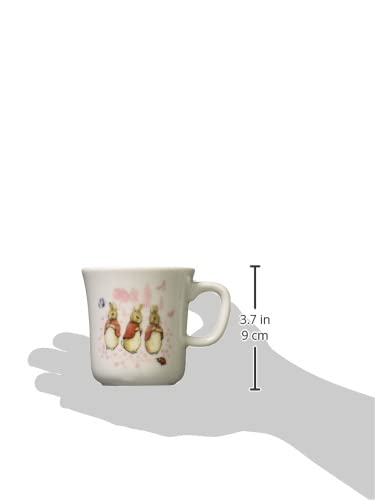 Yamaka Shoten Peter Rabbit Mug, Approx. 300ml, Microwave-Safe, Sisters, Made in Japan, PR562-11