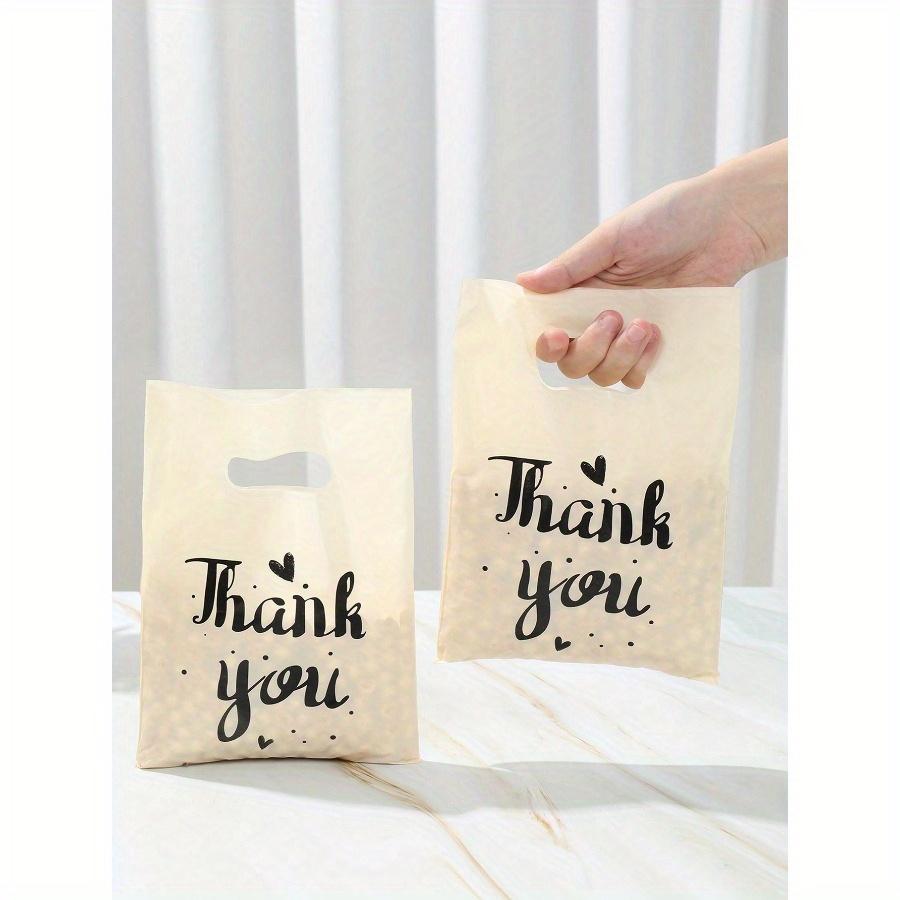 

Подарочные пакеты «Спасибо», Сумки, Пакеты для подарочной упаковки «Спасибо», Пакеты для подарков на память, Идеально подходят для подарков «Спасибо», Праздничные принадлежности для вечеринки по случаю дня рождения 30Pcs25*16.5cm слоновая кость