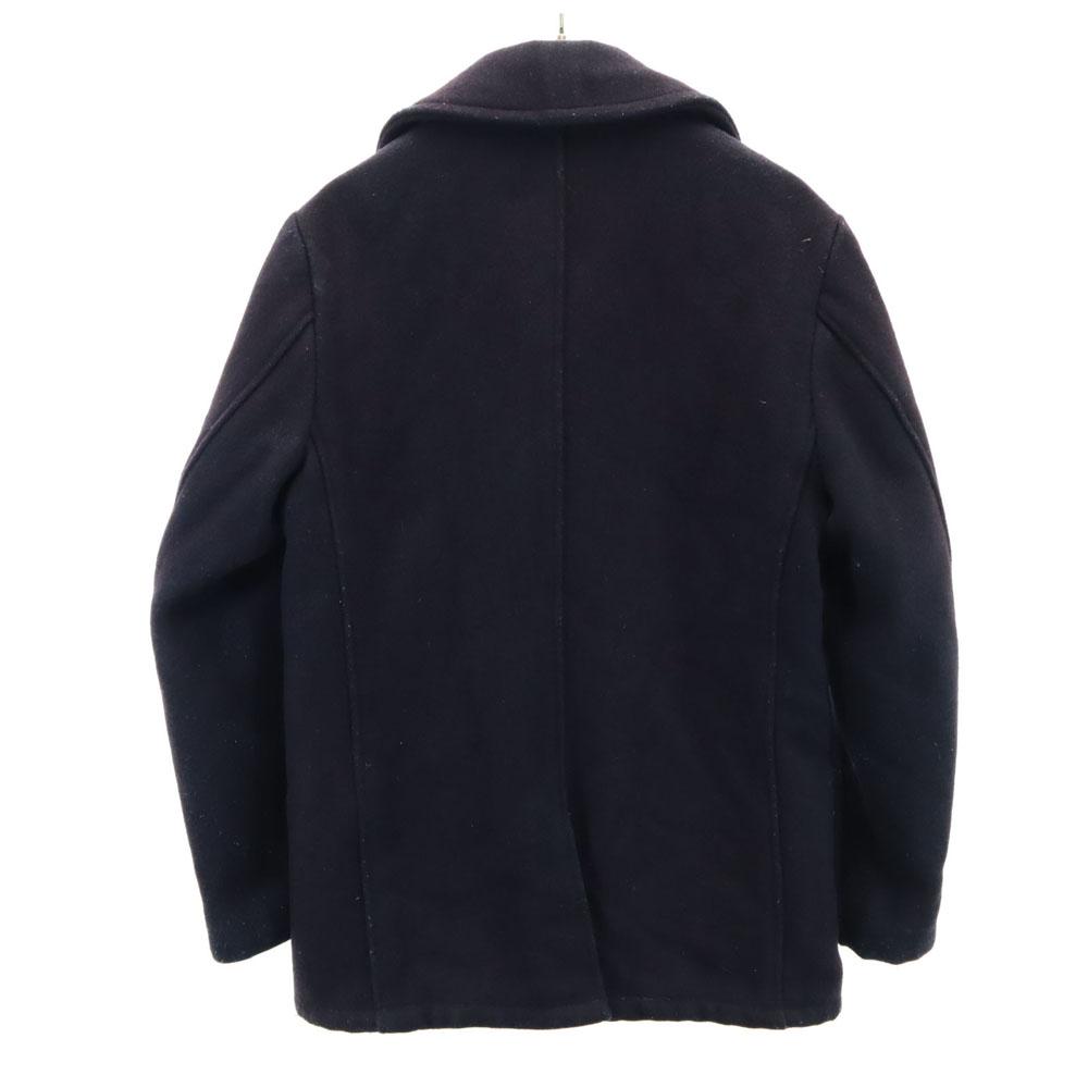 schott 70s Made in USA Vintage pea coat 36 Navy Men's Used