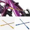 Aluminum Alloy Bike V Brake Noodles Stainless Steel Spring Shifts Brake Protector Cable Guide Bend Pipe Bicycles Part