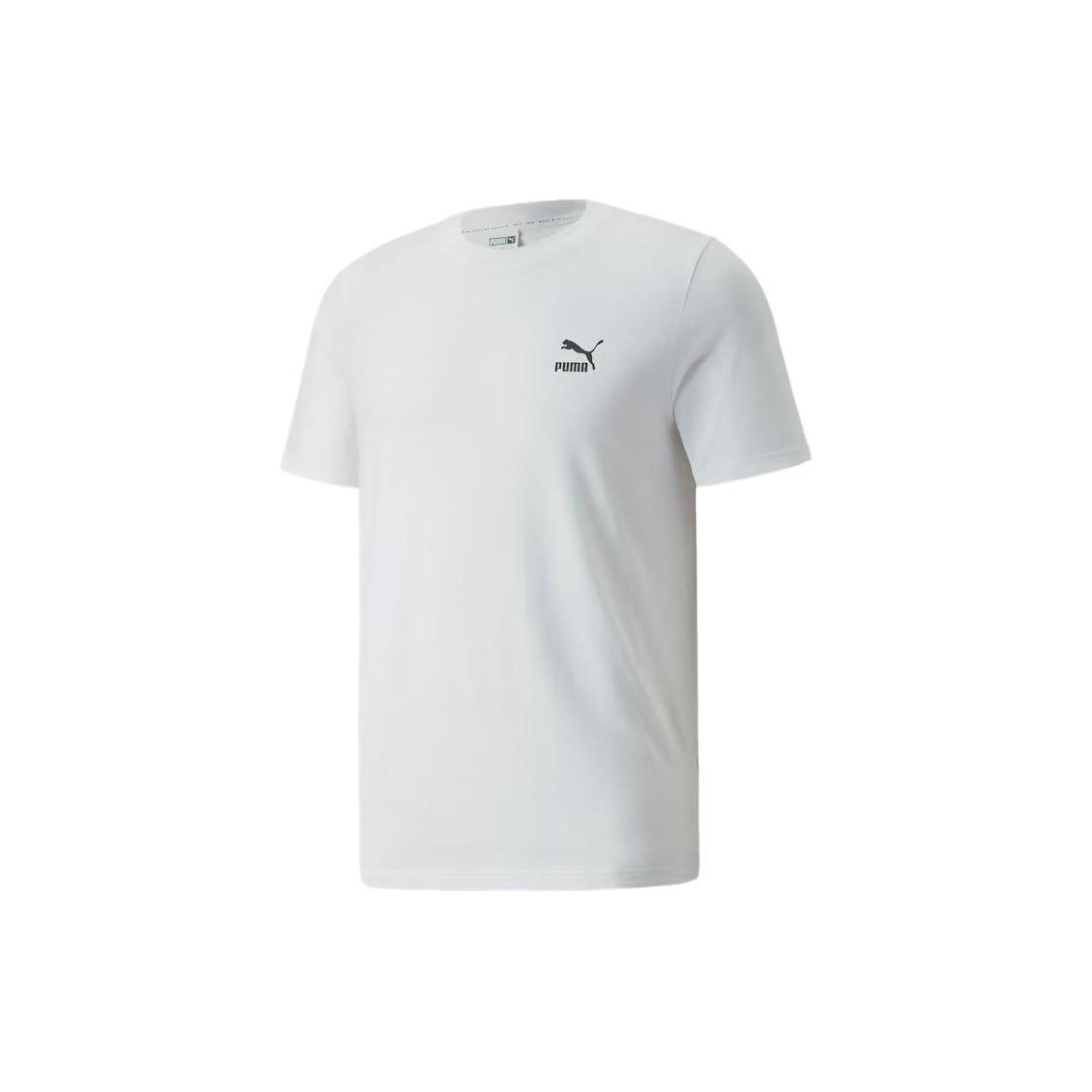 

Puma Футболка с коротким рукавом и круглым вырезом с логотипом, мужская, белая 535587-02 XL