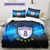 Pachuca Football Club Pattern Bedding Home Decoration Birthday & Festival Gift (1 * duvet cover + 2 * pillowcase, without core)