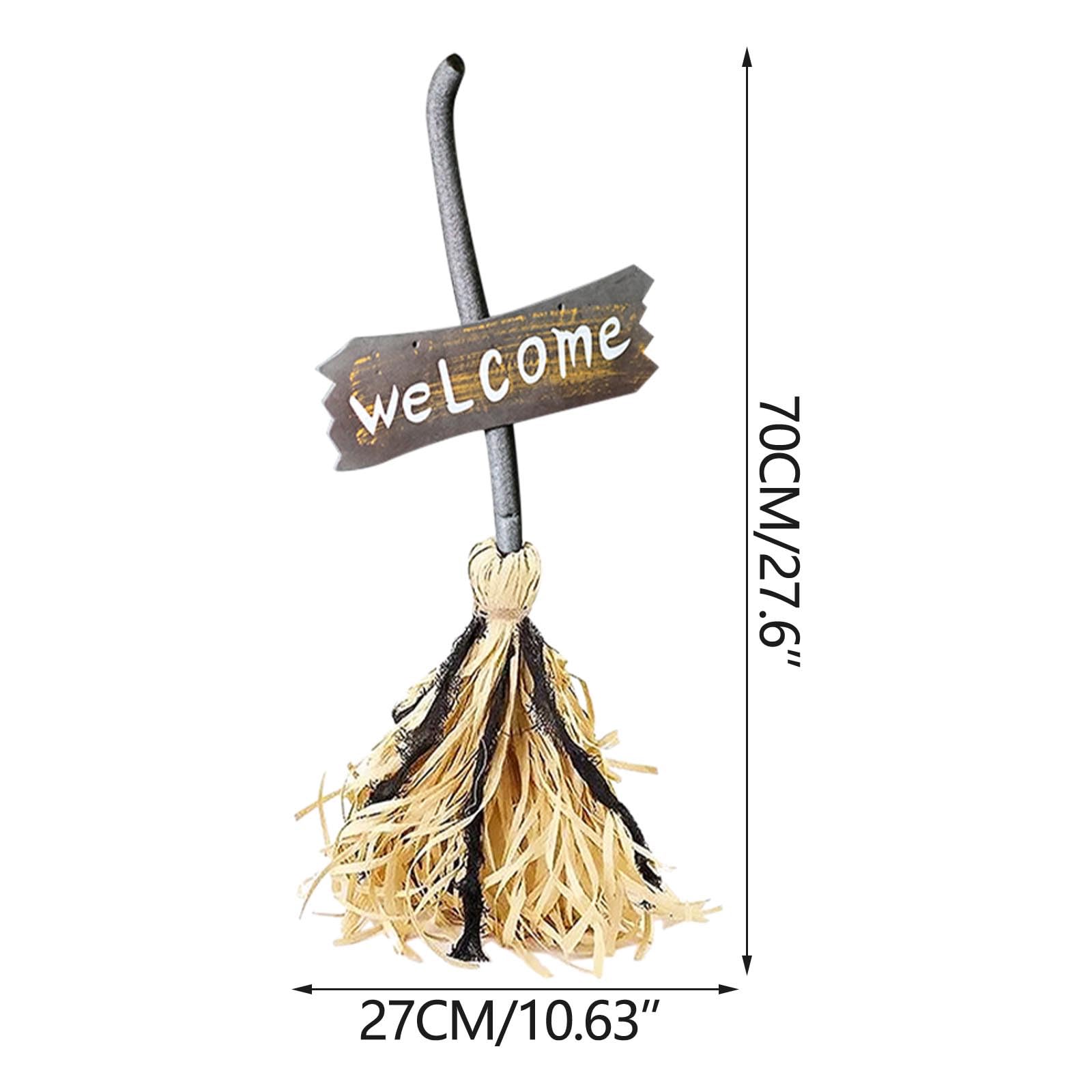 Dancing Witch Broom Animated Light up