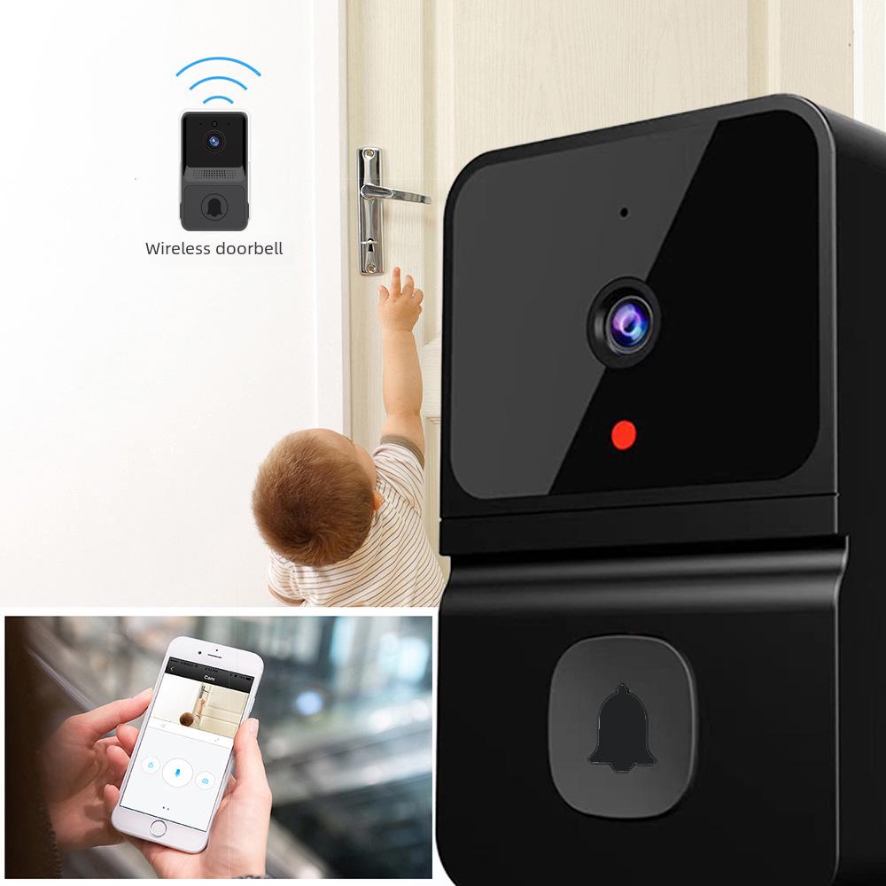 Smart Z30 Video Doorbell: Wireless, Rechargeable, Built-in Battery, Dingdong Model