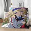 Anime I-Infinites Stratoss Throw Soft Warm Throw Blanket For Bedroom Living Room Bed Travel Camping Picnic Gift