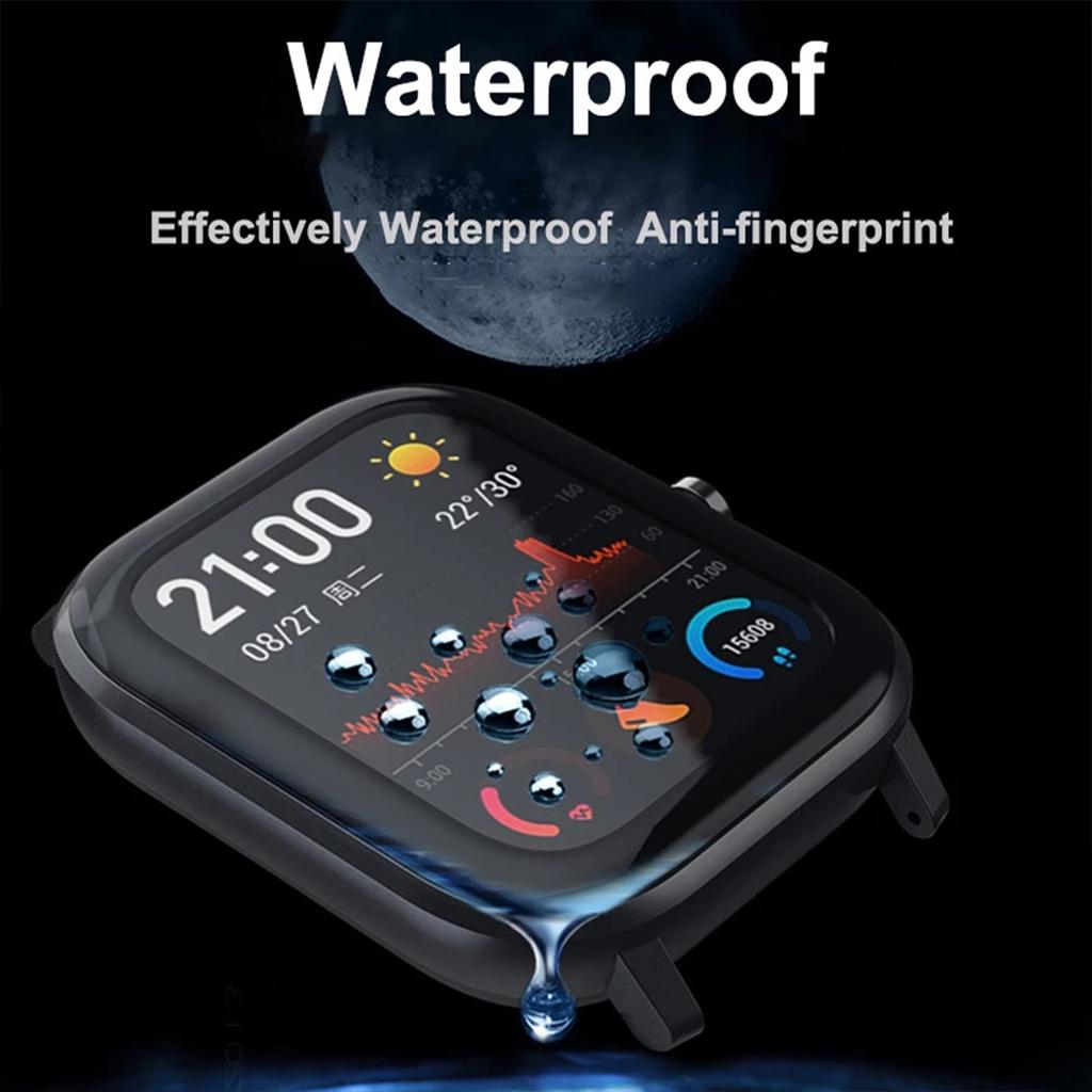 Screen Protector for Amazfit BIP 6 3D Curved Screen Protector Amazfit BIP6/5 Ultra-HD Full Coverage Protective Film Accessories