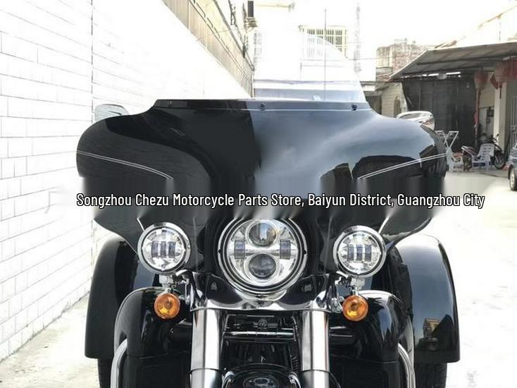 Harley Cruise Prince & Lifan V16 GZ150 Motorcycle Windshield Head Cover