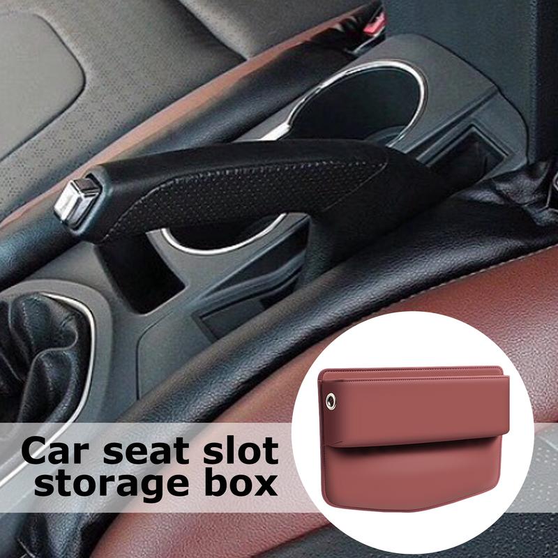 Between Seat Car Organizer Between Front Seat Storage Box Universal Storage Pocket Box For SUV Truck RV Between Seat & Console
