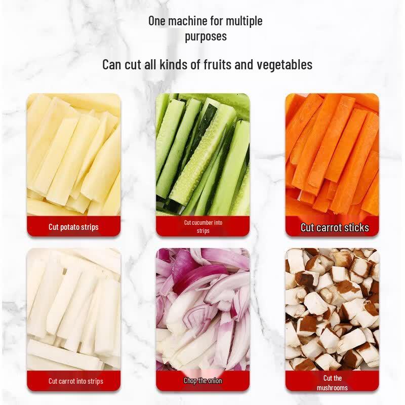 Commercial Stainless Steel Manual Vegetable Strip Cutter