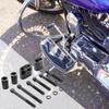 Motorbike Footrest Extension Driver Outward Spacer Motorcycle Floorboard Extension Kit Upgraded Rustproof Pedal Extension