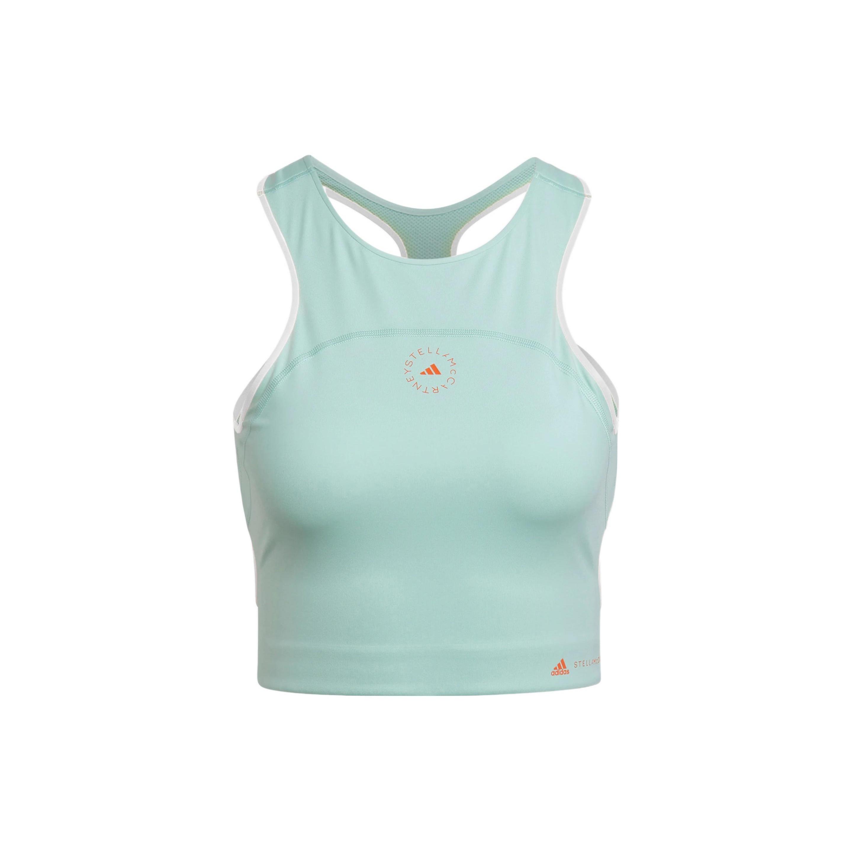 (WMNS) adidas by Stella McCartney Топ для бега TruePace Зеленый Женский HD9112 XL