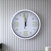 Silent Luminous Wall Clock Plastic Digital Clock Wall Decoration Quartz Wall Clock  Home