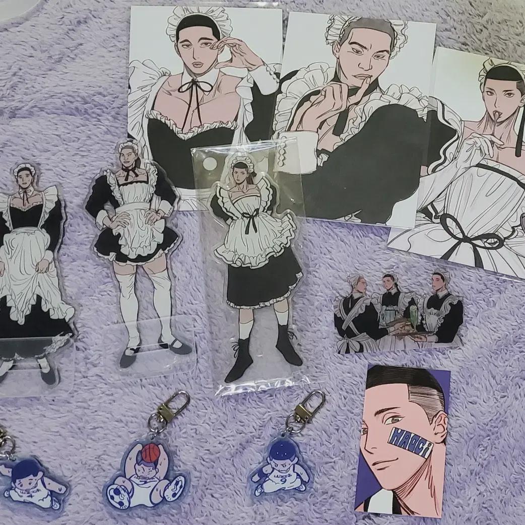 

Haoci, Haoqi, Sanwang 479 Maid Acrylic Stand Acrylic Keyring