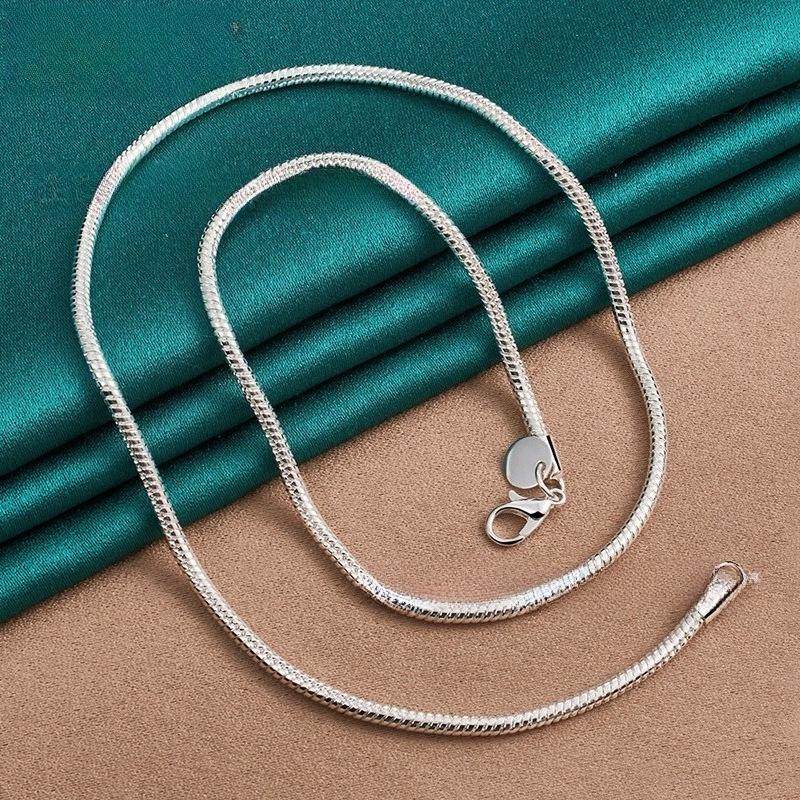 3MM Snake Chain Necklace Jewelry