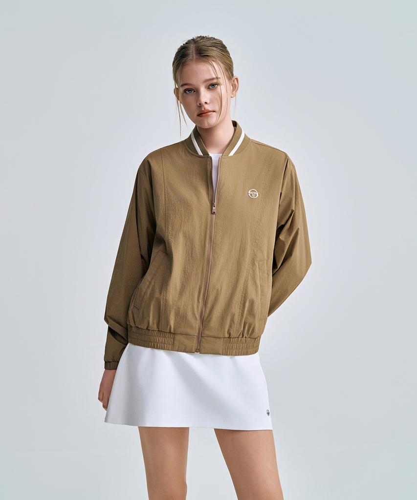 Sergio Tacchini U Light Stretch Varsity Jacket (D.Beige)